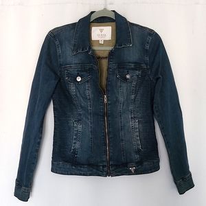 Guess Denim Motorcycle Jacket